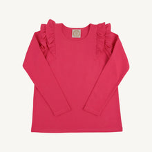Load image into Gallery viewer, Ruehling Ruffle Top - Palm Springs Punch - Long Sleeve
