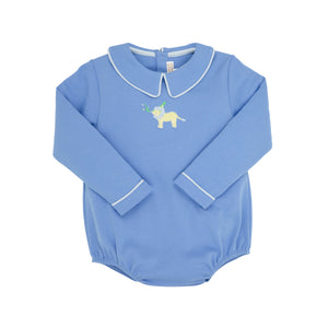 Biltmore Bubble - Barbados Blue w/ Party Animal Embroidery - Long Sleeve