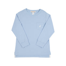 Load image into Gallery viewer, Carter Crewneck - Beale Street Blue - Long Sleeve
