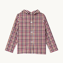 Load image into Gallery viewer, Peter Pan Collar Shirt - Easton Pond Plaid - Long Sleeve - Woven
