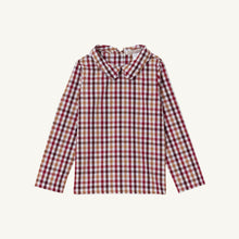 Load image into Gallery viewer, Peter Pan Collar Shirt - Easton Pond Plaid - Long Sleeve - Woven
