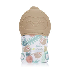 Silicone Teething Mitt - Sloth