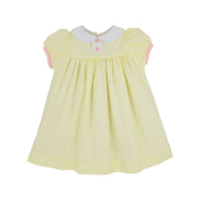 Load image into Gallery viewer, Mary Dal Dress - Bellport Butter Yellow w/ Sandpearl Pink
