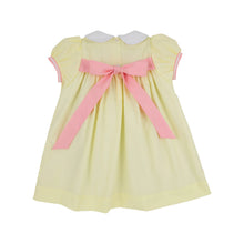 Load image into Gallery viewer, Mary Dal Dress - Bellport Butter Yellow w/ Sandpearl Pink
