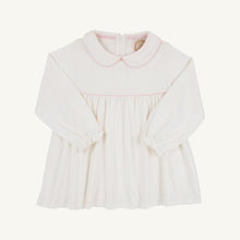 Load image into Gallery viewer, Maude's A-Line Top - Palmetto Pearl w/ Palm Beach Pink - Long Sleeves
