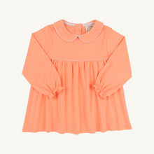 Load image into Gallery viewer, Maude's A-Line Top - Seashore Sherbet w/ Palm Beach Pink - Long Sleeves
