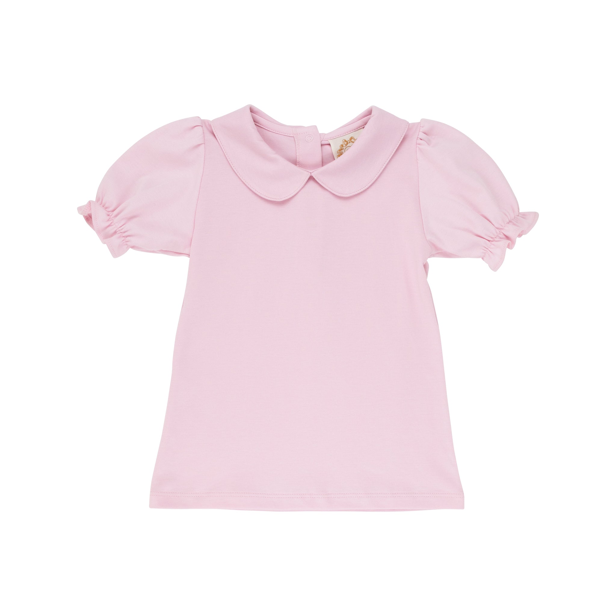 Pink Cotton Poplin Collar Extender for Shirt Blouse Collared Top