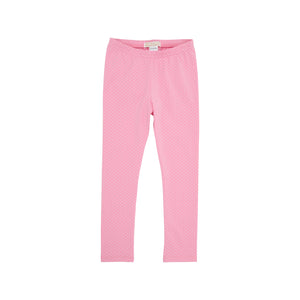 Mitzy Sue Slacks - Hamptons Hot Pink w/ Palm Beach Pink Microdots