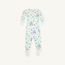 Load image into Gallery viewer, Noelle&#39;s Night Night - Crescent Clover &amp; Rainbows w/ Worth Ave White
