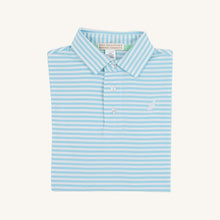 Load image into Gallery viewer, Prim &amp; Proper Polo - Brookline Blue Stripe
