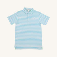 Load image into Gallery viewer, Prim &amp; Proper Polo - Brookline Blue Stripe
