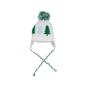 Parrish Pom Pom Hat - Kiawah Kelly Green w/ Buckhead Blue - Trees