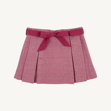 Load image into Gallery viewer, Parson Pleated Skirt - Begley Berry Tweed
