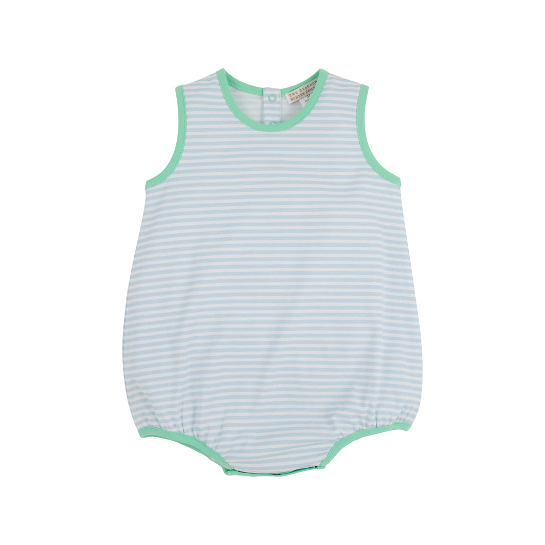 Patton Play Bubble - Buckhead Blue Stripe w/ Grace Bay Green