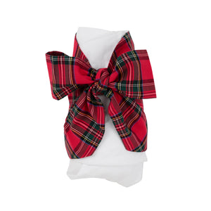 Bow Swaddle - Holiday Plaids - Multiple Options