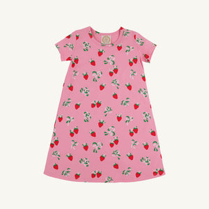 Polly Play Dress - Bow and Berry w/ Hamptons Hot Pink