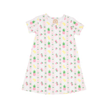 Load image into Gallery viewer, Polly Play Dress - Fruit Punch &amp; Petals - Heavy Knit
