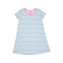 Load image into Gallery viewer, Polly Play Dress - Home to the Horses w/ Hamptons Hot Pink - Short Sleeve
