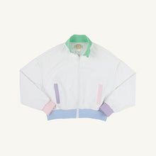 Load image into Gallery viewer, Prepletic® Jules Jacket - Worth Ave White w/ Beale Blue, Green, and Lavender
