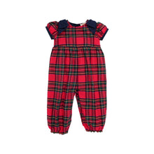 Load image into Gallery viewer, Ryleigh Romper - Society Prep Plaid - Flannel
