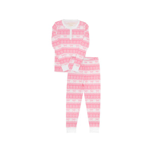 Sara Jane Sweet Dream Set - Frosty Fairisle (Pink)