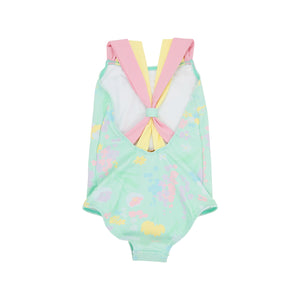Seabrook Bathing Suit - Glencoe Garden Party w/ Pier Party Pink