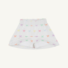 Load image into Gallery viewer, Searcy Skort - Bitty Bows (White) - Heavy Knit

