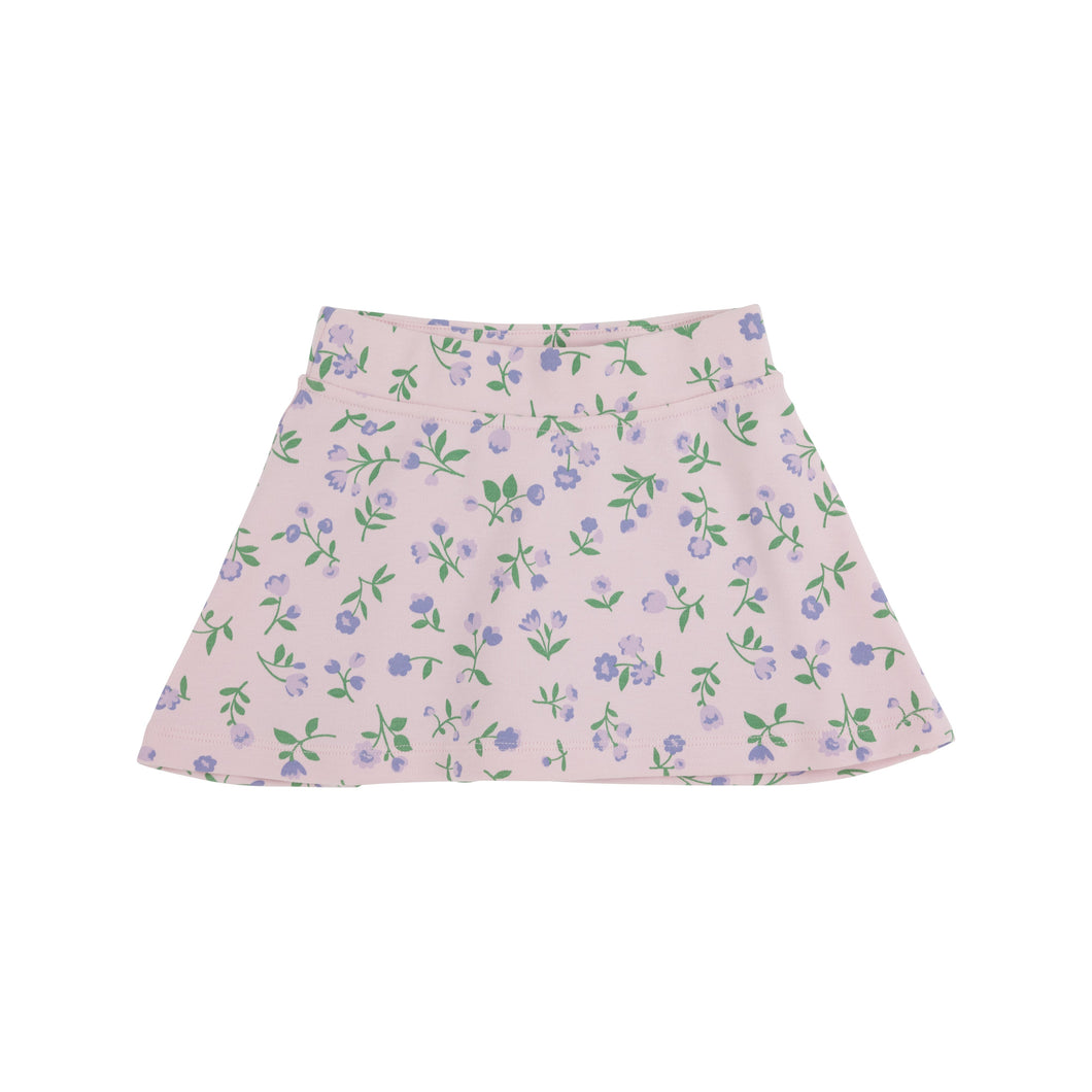 Searcy Skort - Tuxedo Park Tulips - Knit