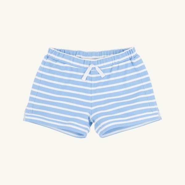 Shaefer Shorts - Sarasota Sky Stripe w/ Worth Ave White