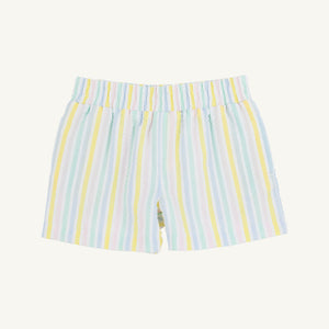 Sheffield Shorts - Siesta Key Seersucker w/ Sea Island Seafoam