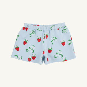 Shipley Shorts - Bow and Berry (Blue)