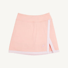Load image into Gallery viewer, Prepletic™ Samantha Skort - Pompano Peach w/ Palm Beach Pink Stripe
