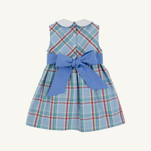 Load image into Gallery viewer, Cindy Lou Sash Dress - Kensington Court Plaid - Sleeveless - Woven
