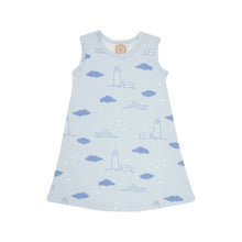 Load image into Gallery viewer, Polly Play Dress - Loggerhead Lighthouse - Sleeveless
