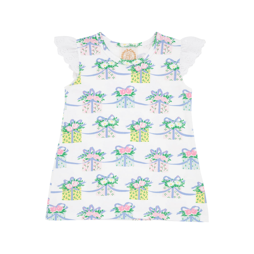 Polly Play Shirt - Every Day is a Gift - Sleeveless