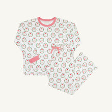 Load image into Gallery viewer, Snooze Button Set - North Pole Portrait w/ Richmond Red Stripe - Ladies
