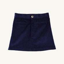 Load image into Gallery viewer, Stevi Skirt - Nantucket Navy - Corduroy
