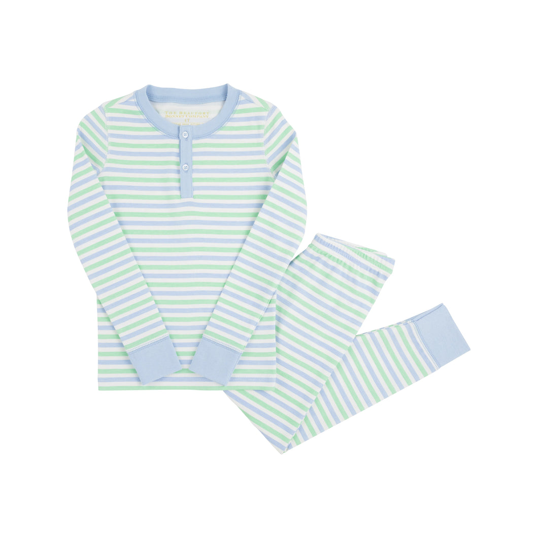 Sutton's Sweet Dream Set - Kennedy Cruise Stripe w/ Beale Street Blue