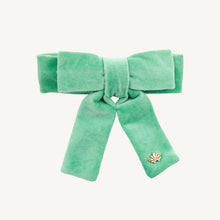 Load image into Gallery viewer, T.B.B.C. x Lele Sadoughi Antoinette Barette - Girls&#39; - Kiawah Kelly Green - Velveteen
