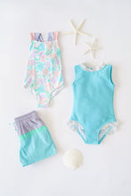 Load image into Gallery viewer, Country Club Colorblock Trunk - Lauderdale Lavender, Turks Teal, Belhaven Blue
