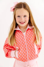 Load image into Gallery viewer, Prepletic® Jules Jacket - Mill Street Manor Floral w/ Sandpearl Pink
