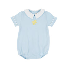 Load image into Gallery viewer, Biltmore Bubble - Buckhead Blue w/ White - Embroidered Chick - Short Sleeve
