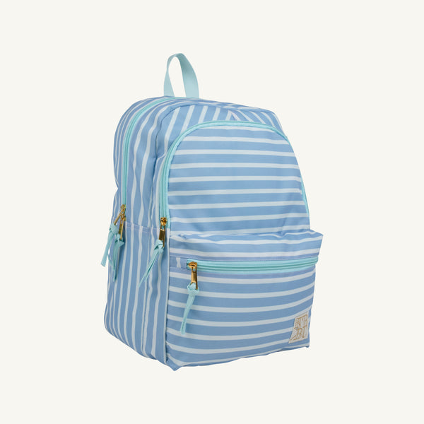 Don't Forget Your Backpack - Sarasota Sky Stripe w/ Sea Island Seafoam