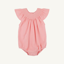 Load image into Gallery viewer, Bridget Bubble - Sanibel Salmon w/ Smocking - Angel Sleeve
