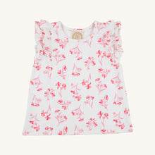 Load image into Gallery viewer, Ruehling Ruffle Top - Fontaine Floral
