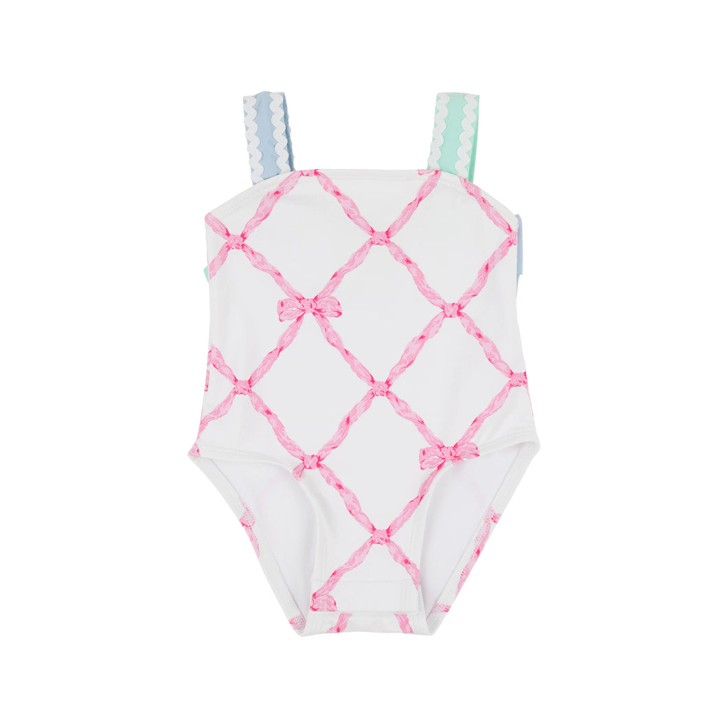 Shannon Bow Bathing Suit - Belle Meade Bow