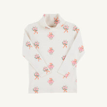 Load image into Gallery viewer, Tatum's Turtleneck Shirt - Nonesuch Stems
