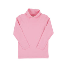 Load image into Gallery viewer, Tatum&#39;s Turtleneck Shirt - Hamptons Hot Pink w/ Palm Beach Pink Microdots
