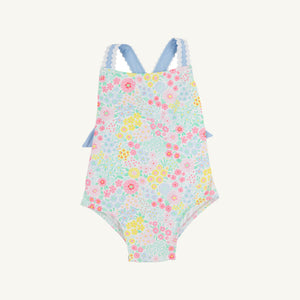 Taylor Bay Bathing Suit - Merry Little Meadow w/ Beale Street Blue