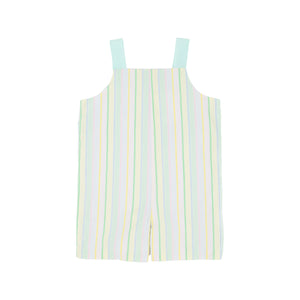 Teddy's Tab Jon Jon - Santa Maria Seersucker w/ Sea Island Seafoam